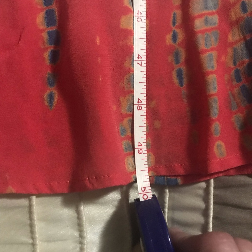 Boston Proper Multi Tie Dye Maxi Dress - Picture 10 of 11